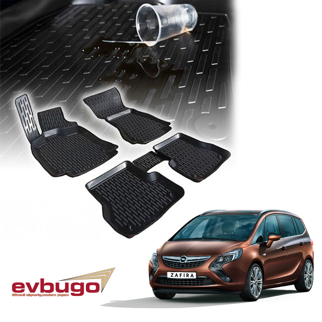 3D PASPAS SİYAH OPEL ZAFIRA C 2011--2019